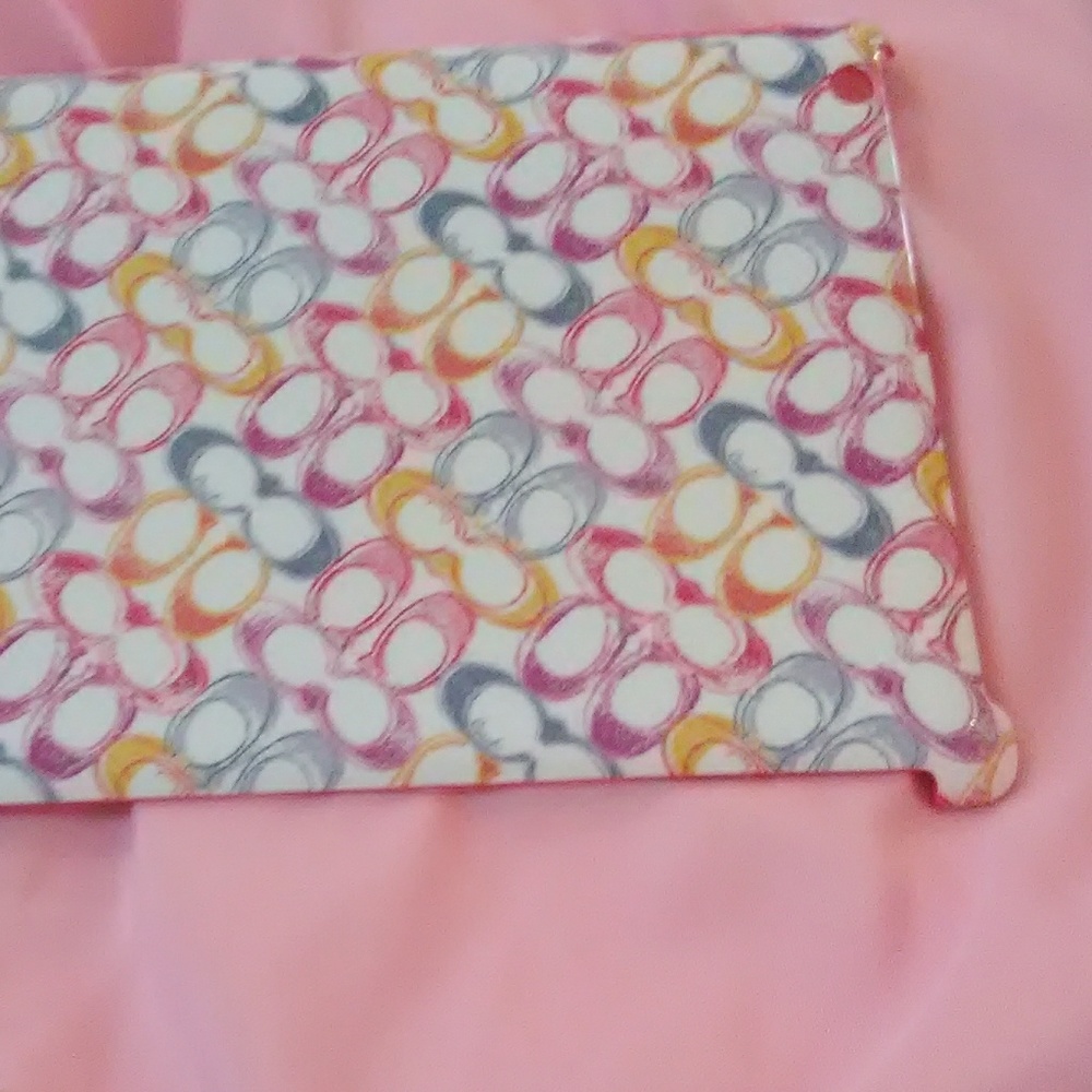 Coach tablet cover